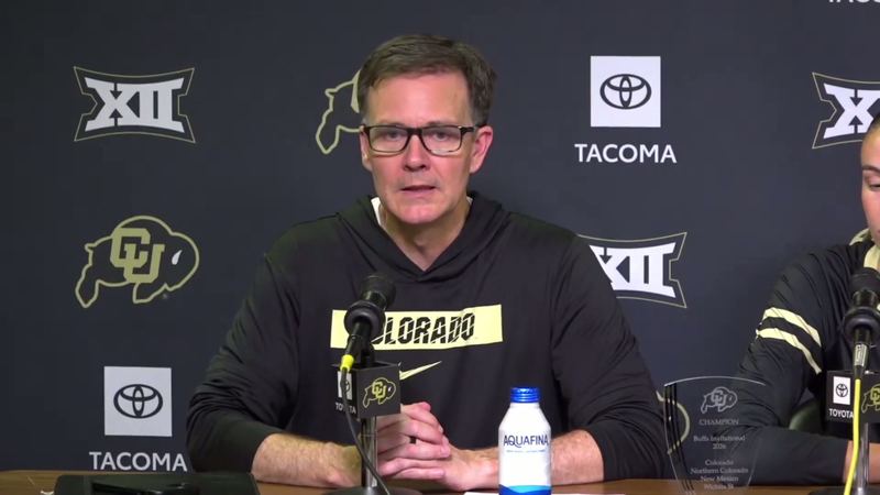 Sala de prensa del partido contra Northern Colorado